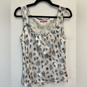 Anne Klein 100% silk cami. Size tag removed but measures like size 6.